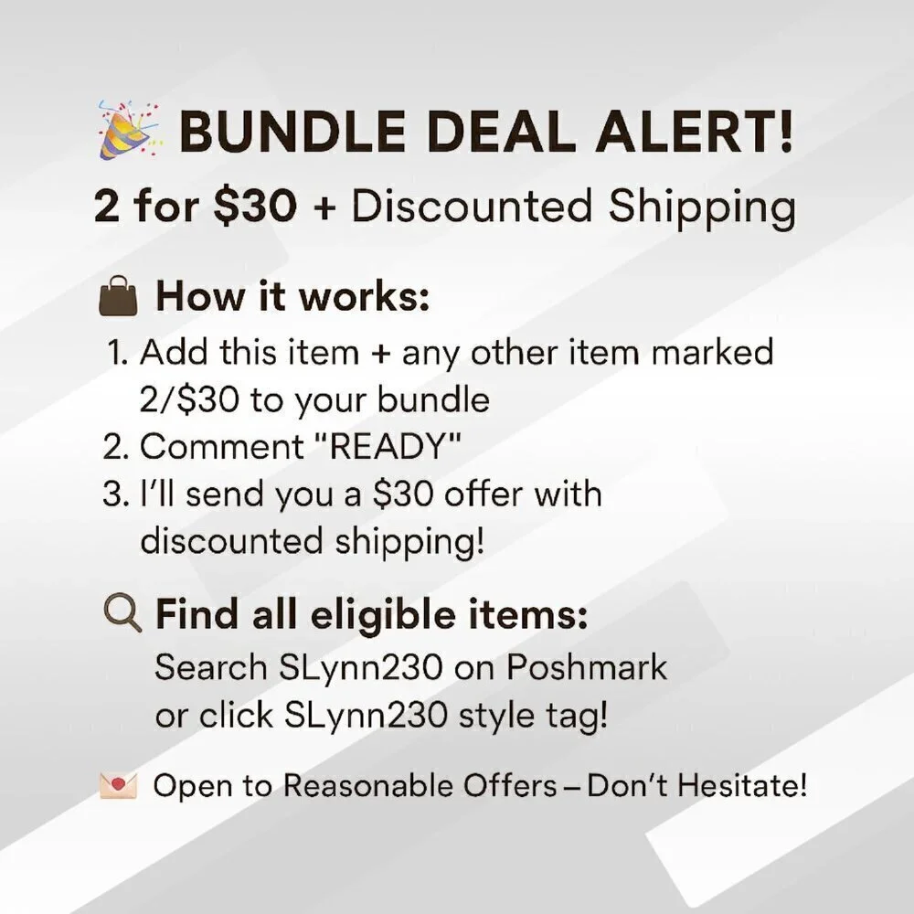 2/$30 INC International Concepts Reversible Shine Ancient Stone Wrap One Size